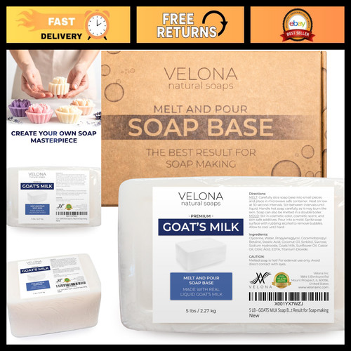 Goat milk soap base - milk,